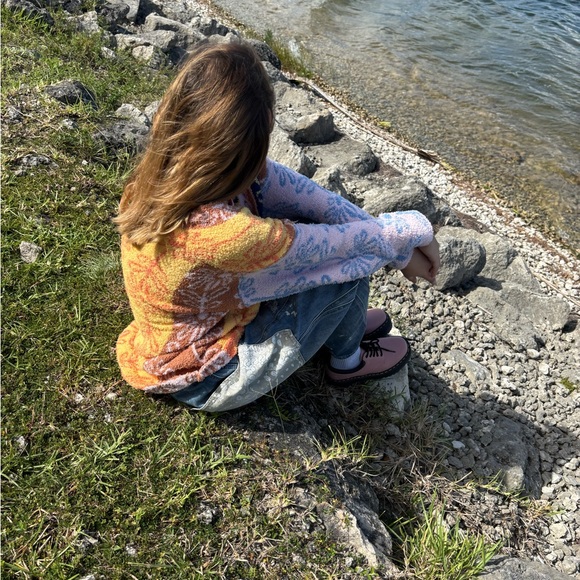 POL. Colorful Patterned Cardigan - Picture 6 of 8